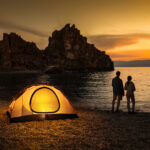 Romance while Camping