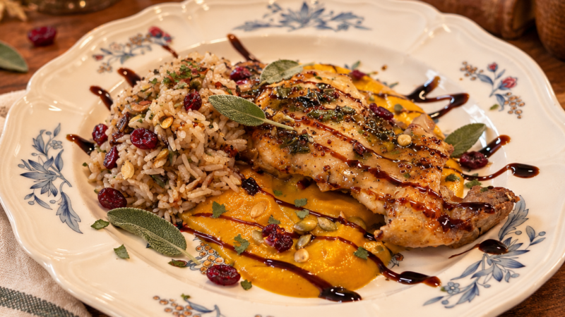 An Autumn Dinner Worth Savoring: A Little Sage, a Little Sweetness, and the Gift of Hospitality